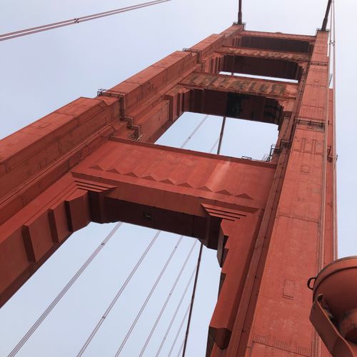 Golden Gate bridge support