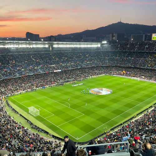 Camp Nou Soccer Field